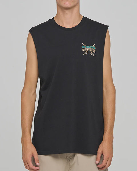 FROTHIN HOOKED FOR LIFE MUSCLE TEE