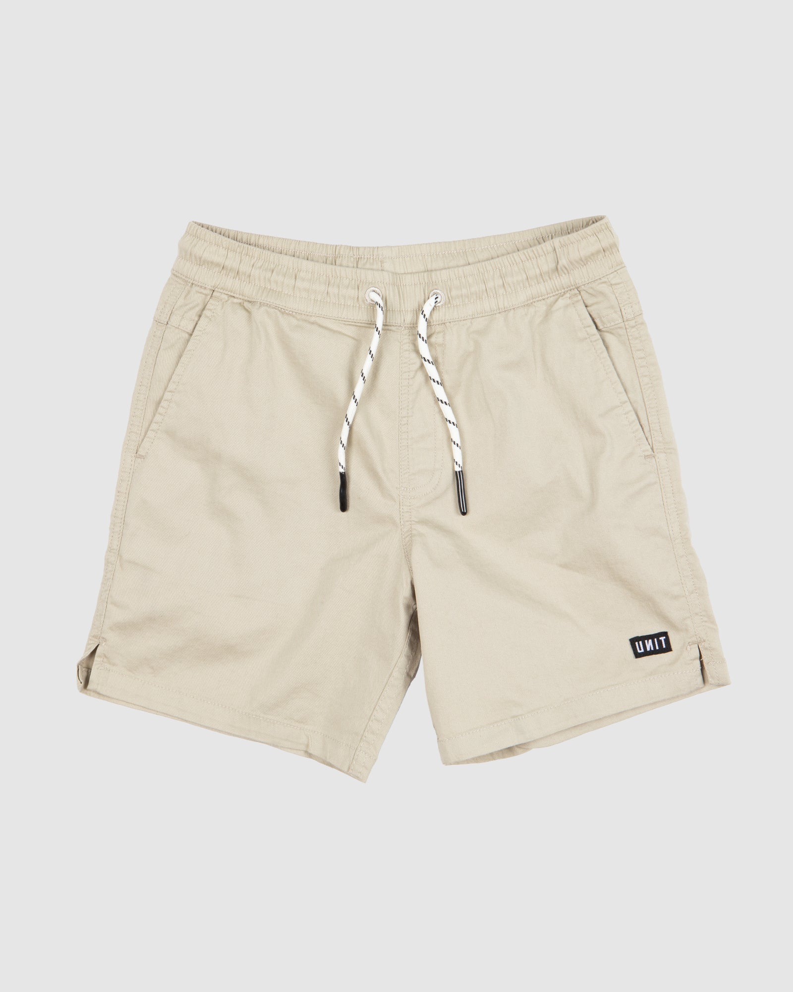 YOUTH SHORT ELASTIC WAIST STONE