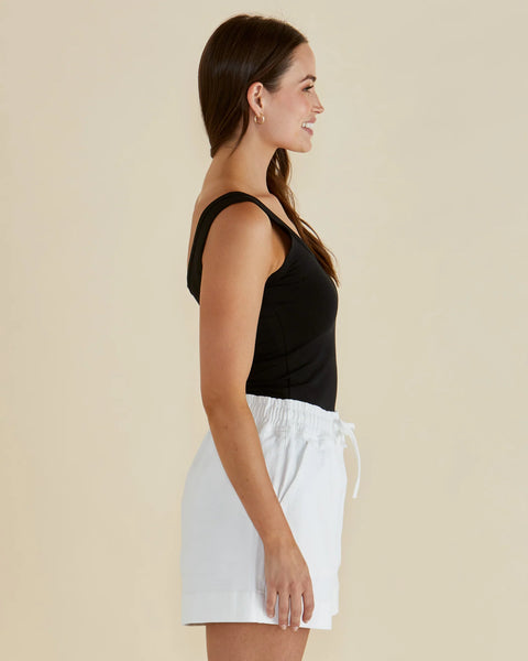 EMMA SCOOP TANK BLACK