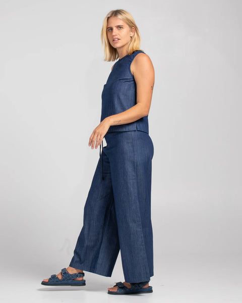 HARA TOP  DARK DENIM