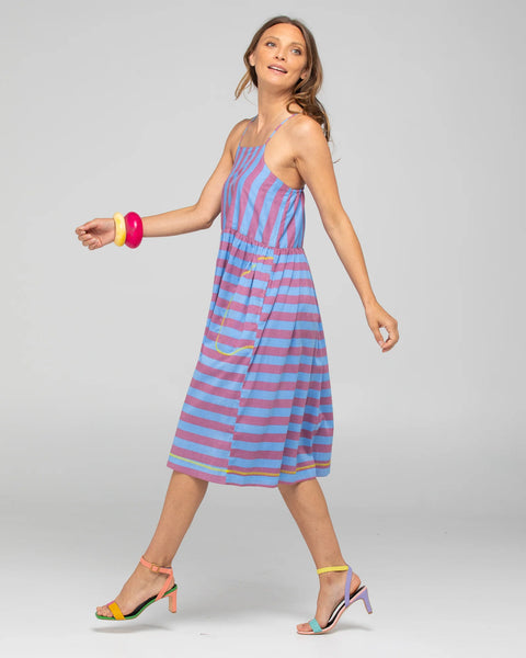 BAMBINA DRESS CAPRI BLUE