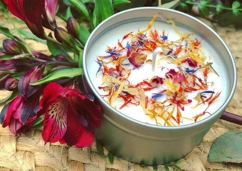 CAMELIA & LOTUS TRAVEL TIN