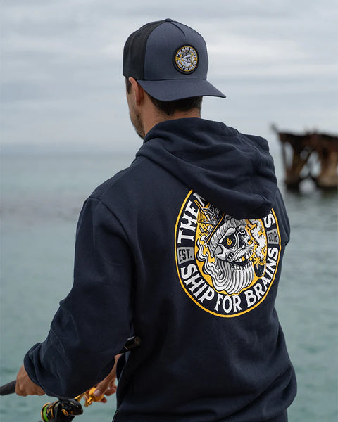 SHIP FOR BRAINS PULLOVER