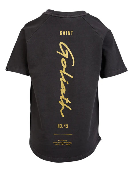 GILDED TEE WBLK