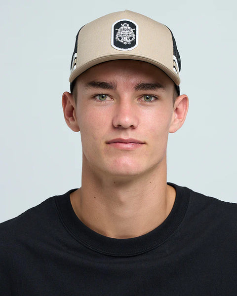 TRIPLE ANCHOR TWILL TRUCKER