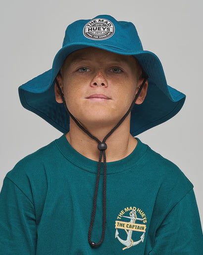 GOOD LIFE HUEYS YOUTH WIDE BRIM HAT