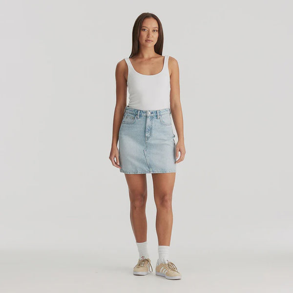 HI GIRLFRIEND SKIRT INDIGO DRIFT -