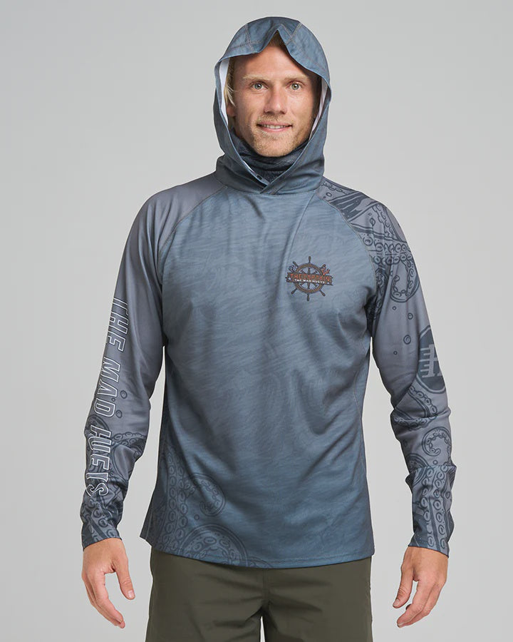 THE  SEA CAPTAIN UPF 50+  HOODED FISHING JERSEY