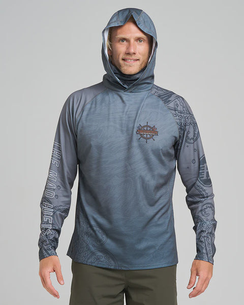 THE  SEA CAPTAIN UPF 50+  HOODED FISHING JERSEY