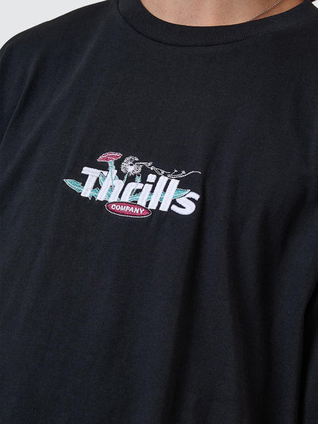 Make A Wish Oversize Fit Tee Faded Black