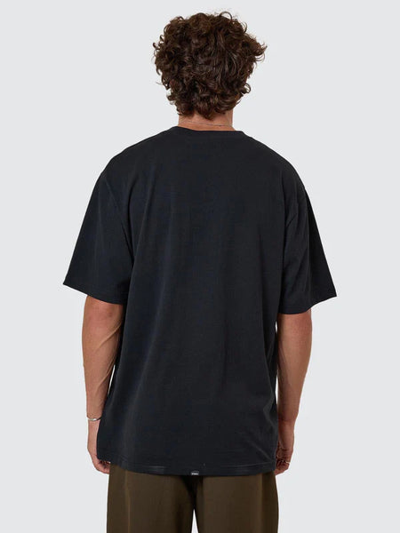 Make A Wish Oversize Fit Tee Faded Black