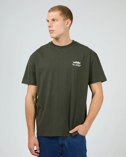 THE WORLD BOX FIT TEE