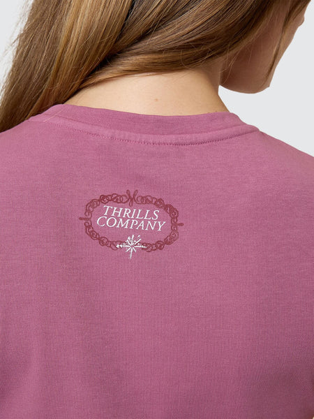 Dopamine Mini Tee - delta berry