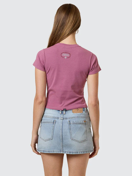 Dopamine Mini Tee - delta berry
