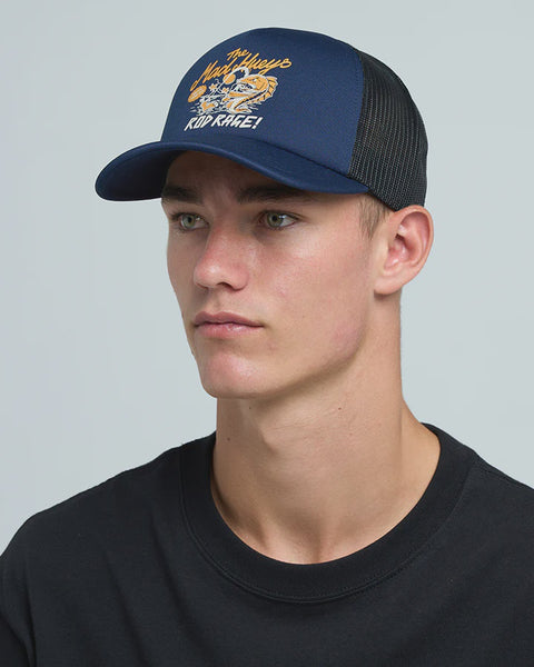 ROD RAGE  FOAM TRUCKER NAVY