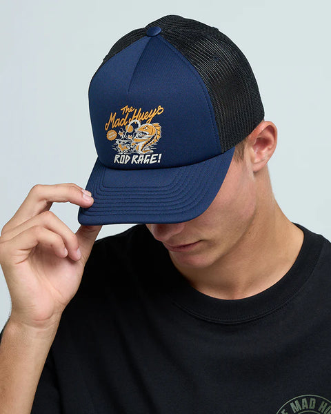 ROD RAGE  FOAM TRUCKER NAVY
