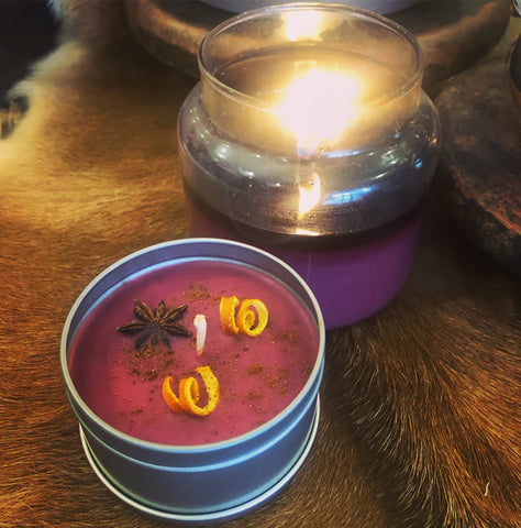 MULLED WINE TRAVEL TIN CANDLE