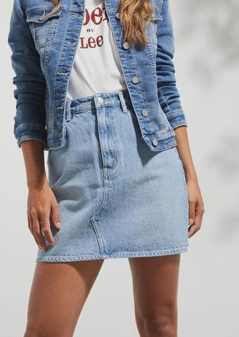 GIRLFRIEND SKIRT 80'S SKY STONE