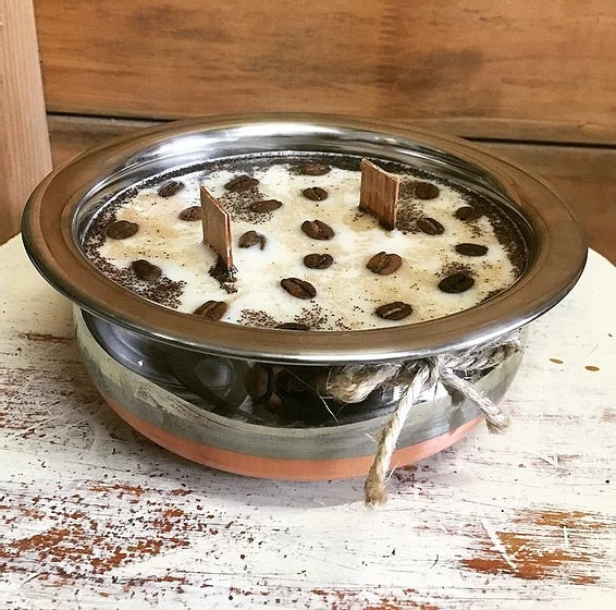 WOODWICK CANDLE FRENCH VANILLA LATTE